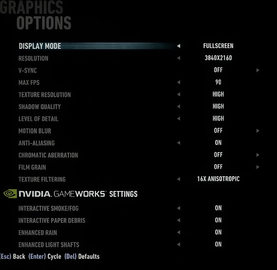 AK Settings