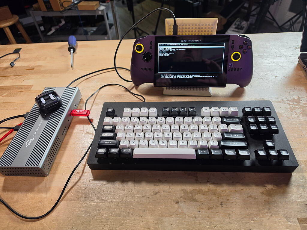 mSI claw 8 ex ai+ -- A Linux Journey