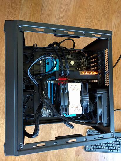 science-and-tech-was-very-loose-decided-reinstall-cleaned-CPU-with-91-isopropyl-alcohol-coffee-filters-thought-bracket-into-d