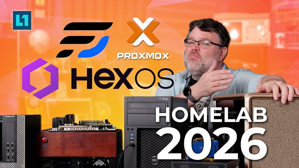 Our First Home Server Doesn’t Have to Be Complicated: HexOS, FygoOS or Proxmox Old Hardware