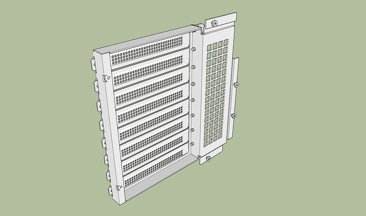 20250929 - PCIe slot assembly - exterior
