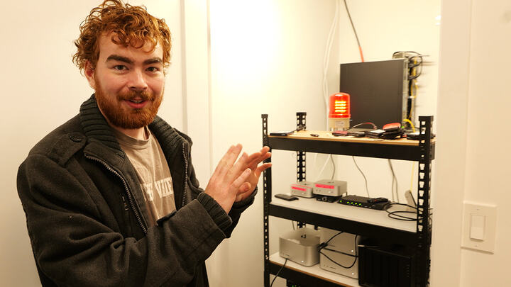 old server closet