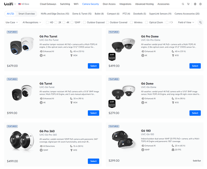 security cam page