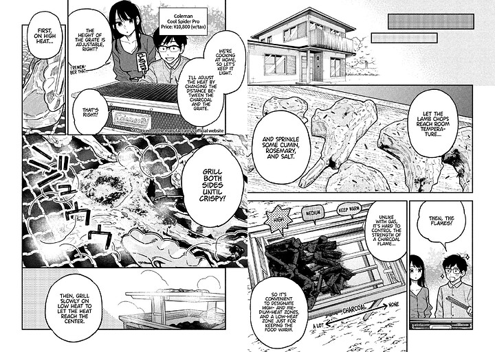 How to Grill Our Love - Vol.1 Ch.3 - A Toast With Beer and Lamb Chops - 10-11