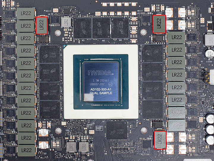 4090 GDDR PCB