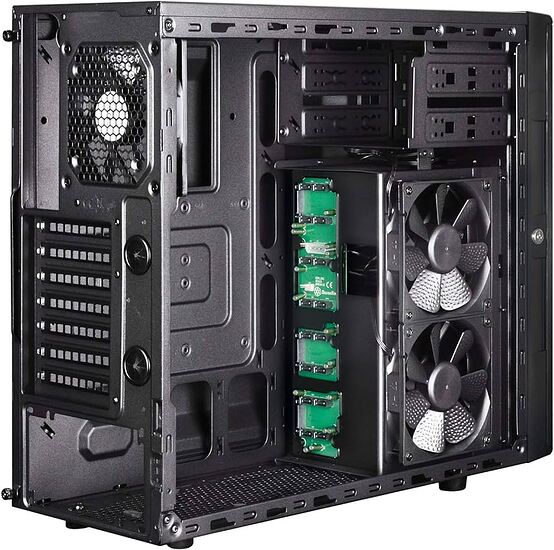 Silverstone SST-CS351 5 Bay SAS-12G/SATA-6G Hot Swap NAS Chasis