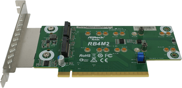 ASRock RB4M2 - bracket
