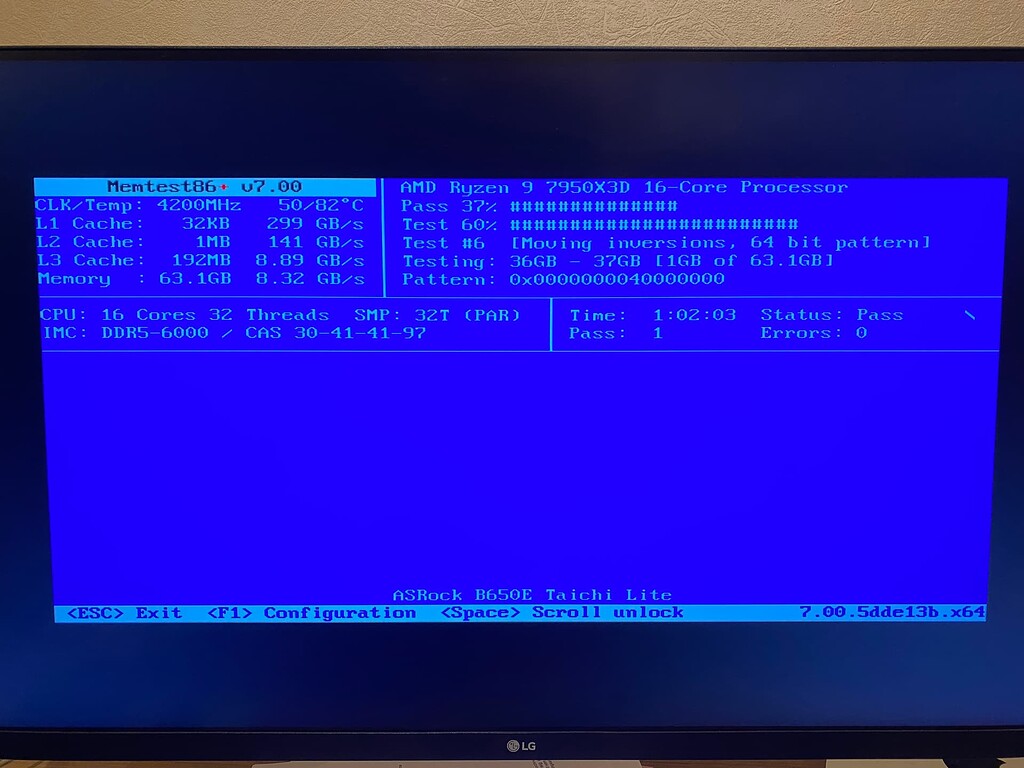 MMM画面 memtest86+] Curious about CPU and Memory specs showing - Other