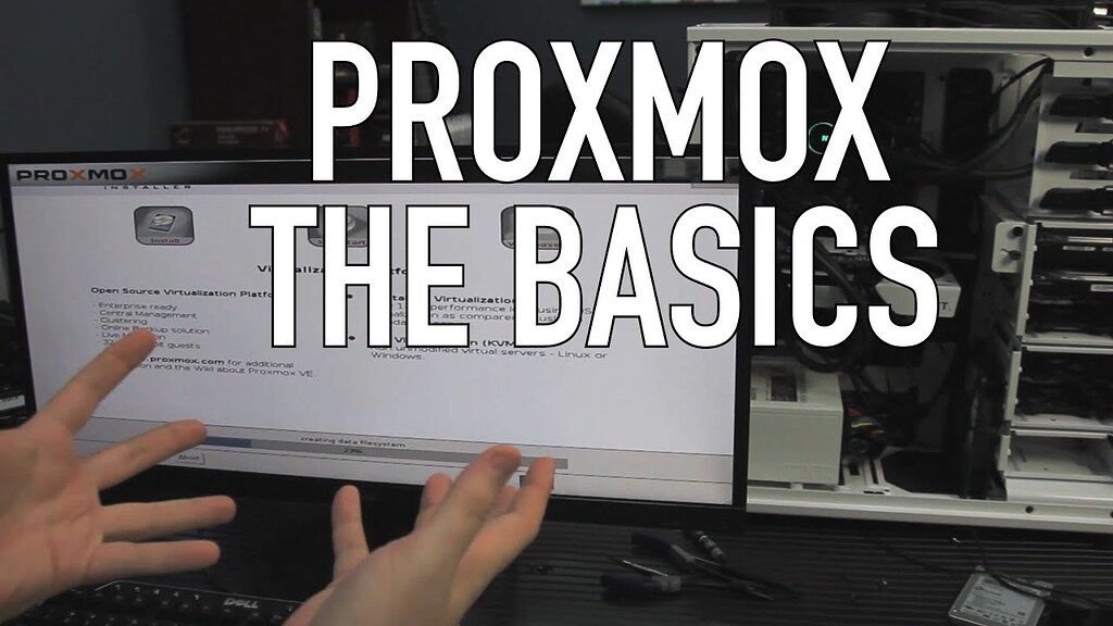 How To Create A NAS Using ZFS and Proxmox (with pictures) - Open