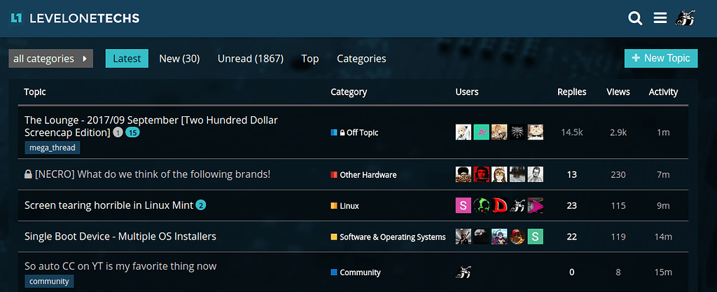 All new users please read this post - Blog - Level1Techs Forums