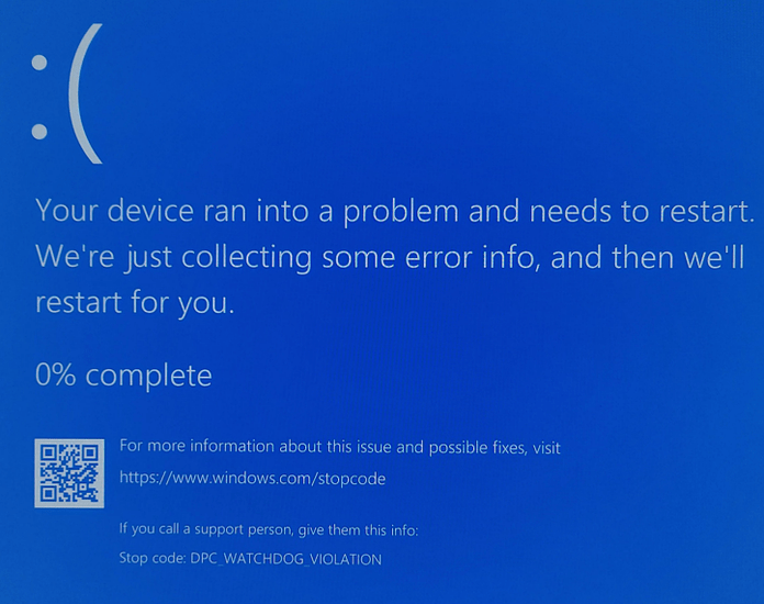 BSOD_DPC_Watchdog