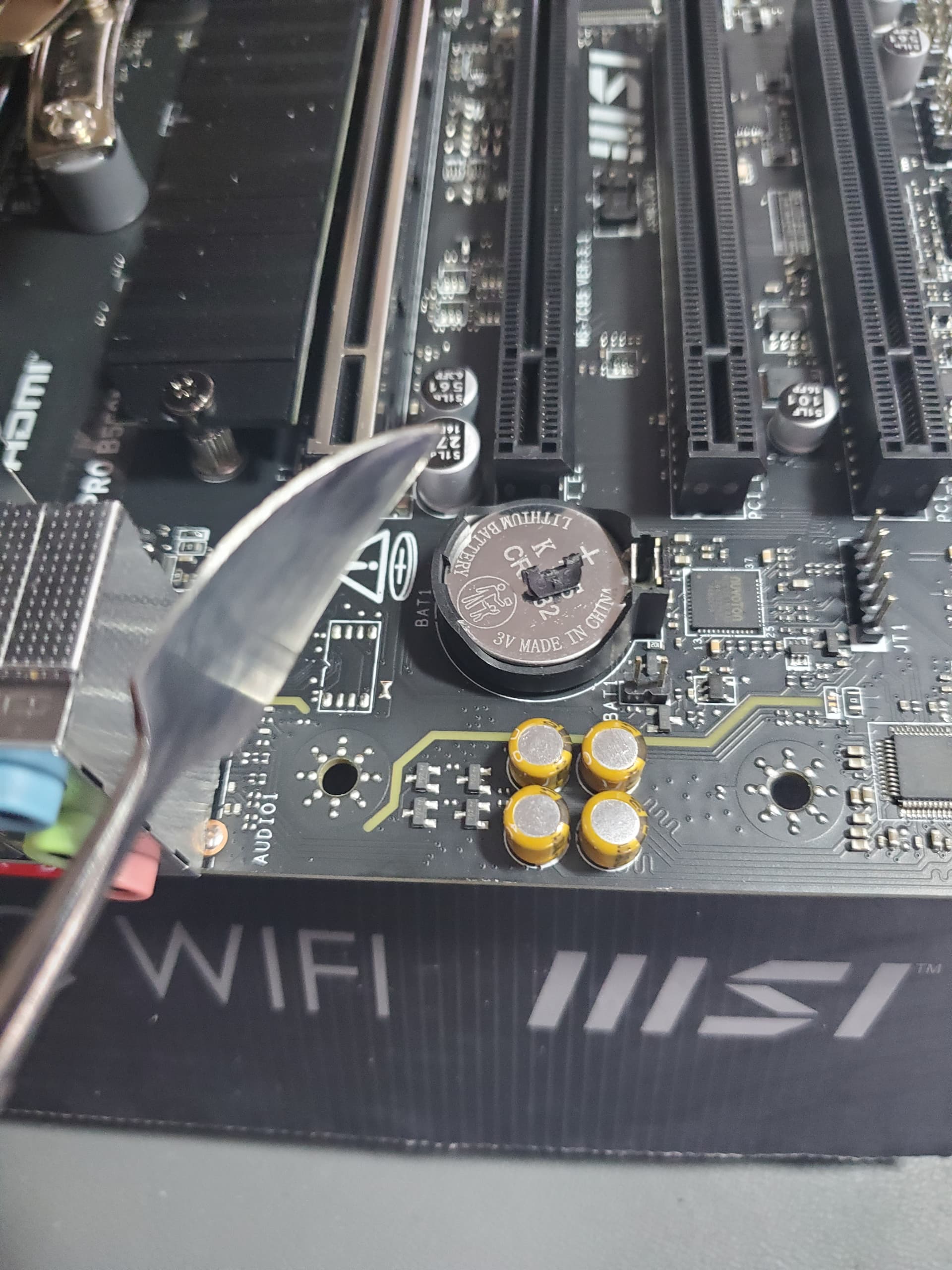 Pile CMOS BIOS Pour Ordinateur Portable MSI L1350D - Batterie De Remplacement Neuve
