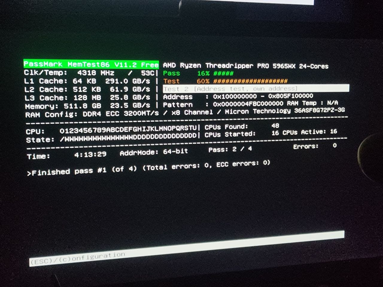 Does memtest86+ report correctable ECC errors